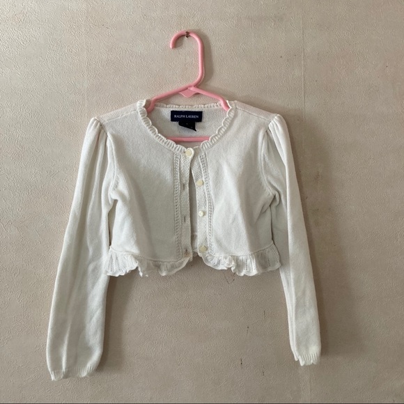 Ralph Lauren Other - Ralph Lauren White Cardigan